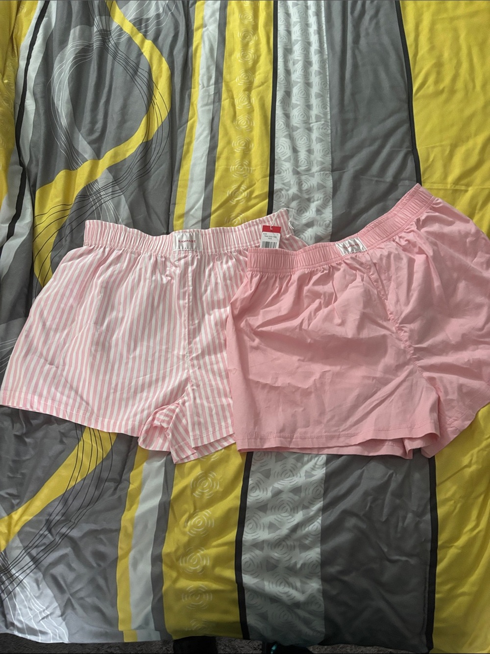 Womens Pink Cotton Shorts - Pack of 2